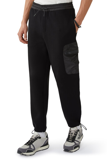 Travel Essential Joggers with Contrast Pocket